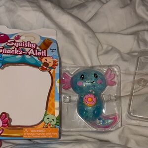 Trendy Snacks-Alotl Blue Squishy Toy🔥